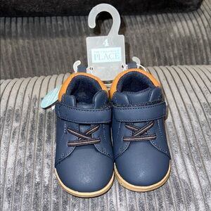 The Children's Place Navy and Orange Baby Walkers